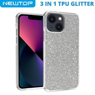 3 IN 1 PC TPU GLITTER COVER APPLE IPHONE 14 PLUS