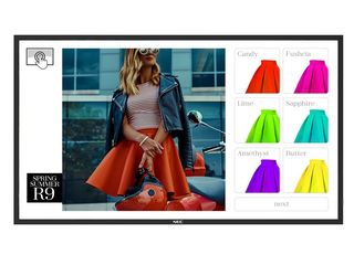 55" ME-Series Large Format Display, UHD, 400cd/m2, D-LED backlight, 16/7 proof,…