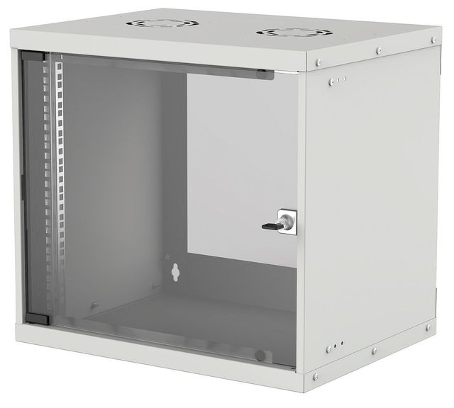 714167 - Da parete - 9U - 50 kg - 10,7 kg - Grigio