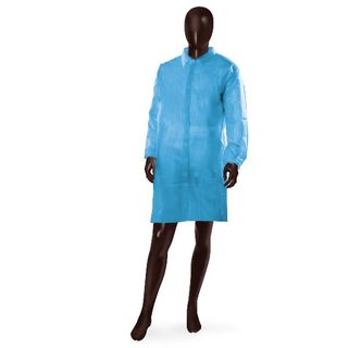 AJSIA CF50 CAMICI VELKRO 30 AZZURRO M