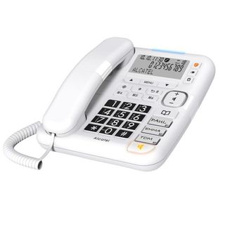 ALCATEL TMAX70 TELEFONO DA TAVOLO PER ANZIANI AMPIO DISPLAY NOME E NUMERO SUONE…