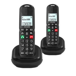 ALCATEL XL685 DUO TELEFONO CORDLESS DECT + AGGIUNTIVO VIVAVOCE AUDIO POTENZIATO…