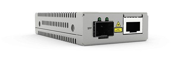 ALLIED TELESIS MINI MEDIA CONVERTER 10/100T TO SFP