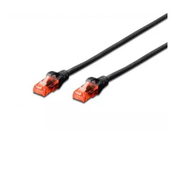 ALTRO CAVO RETE UTP CAT 6 NON SCHERMATO MT 0,5 NERO