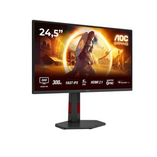 AOC G4 Q25G4SR, 62,2 cm (24.5?), 2560 x 1440 Pixel, Quad HD, LED, 1 ms, Nero, R…