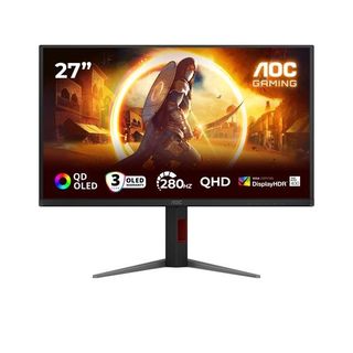 AOC G4 Q27G4ZD, 68,6 cm (27?), 2560 x 1440 Pixel, Quad HD, QD-OLED, 1 ms, Nero,…