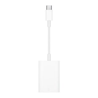APPLE SD CARD READER LETTORE SCHEDE SD USB-C BIANCO