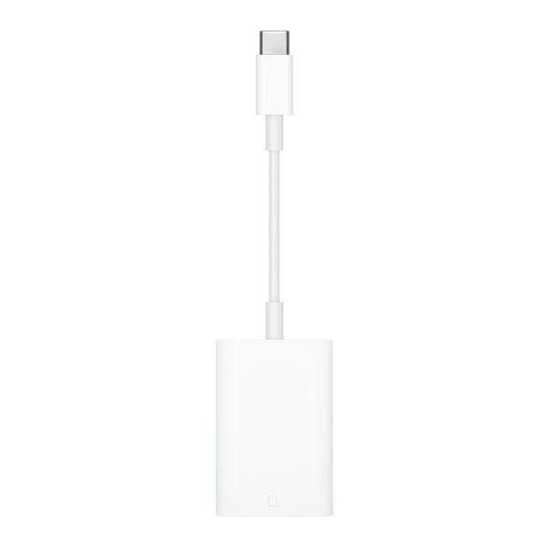 APPLE SD CARD READER LETTORE SCHEDE SD USB-C BIANCO