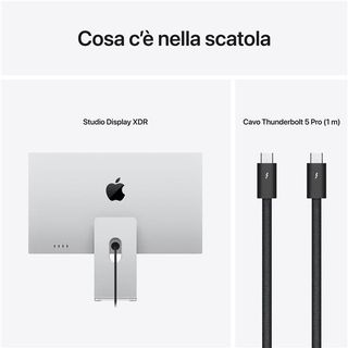 APPLE STUDIO DISPLAY XDR VETRO STANDARD 27" 5K ULTRA HD SOSTEGNO A INCLINAZIONE…