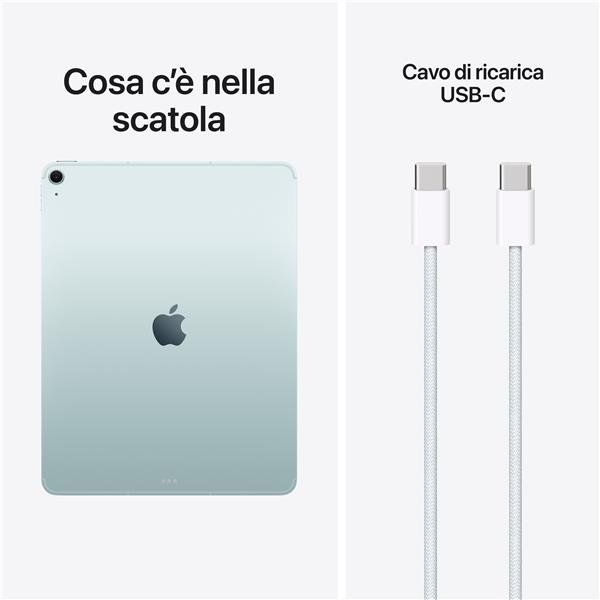 APPLE iPAD AIR 13" 2026 13" CHIP APPLE M4 256GB WI-FI + CELLULAR 5G ITALIA BLU