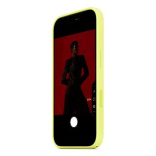 APPLE iPHONE 17 PRO CUSTODIA IN SILICONE MagSafe GIALLO NEON