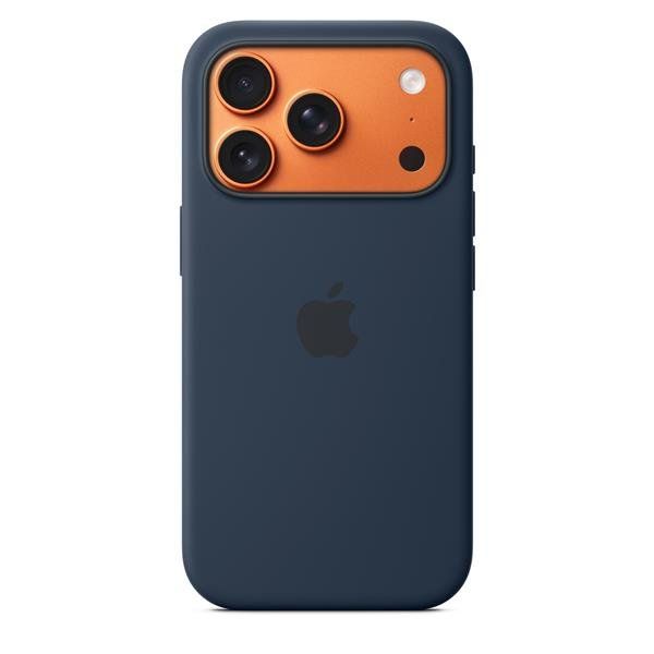 APPLE iPHONE 17 PRO CUSTODIA IN SILICONE MagSafe MEZZANOTTE