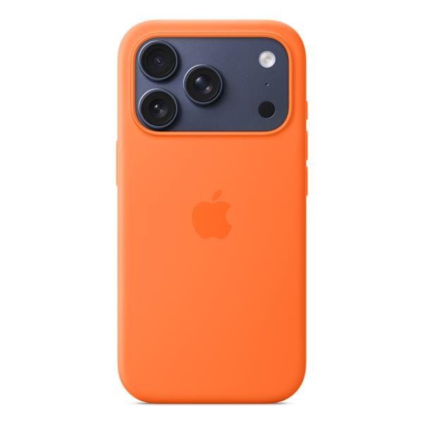 APPLE iPHONE 17 PRO CUSTODIA IN SILICONE MagSafe ORANGE
