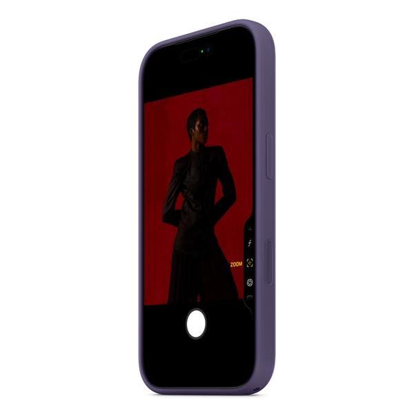 APPLE iPHONE 17 PRO CUSTODIA IN SILICONE MagSafe PURPLE FOG