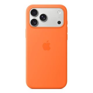 APPLE iPHONE 17 PRO MAX CUSTODIA IN SILICONE MagSafe ORANGE