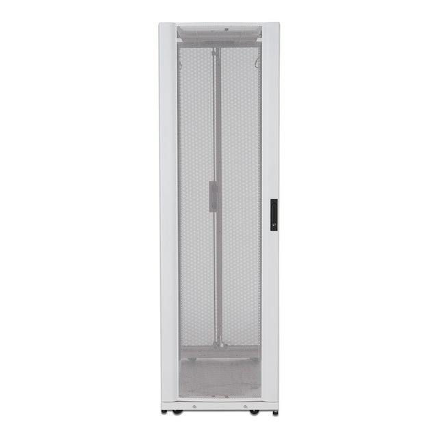 APC NetShelter SX Deep Enclosure with Sides - Rack cabinet - bianco - 42U - 19"