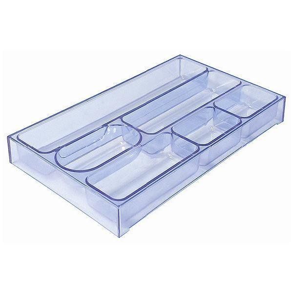 ARDA - Organizzatore scrivania - blu chiaro trasparente