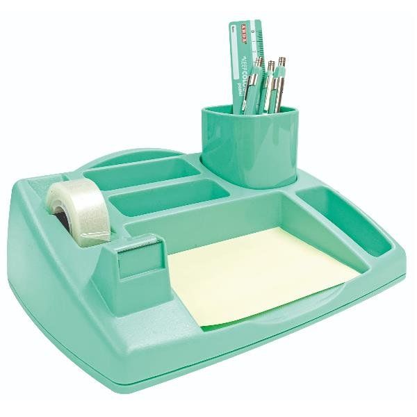 ARDA DESK ORGANIZER DA SCRIVANIA IN PLASTICA 238 X 198 X 80 mm PORTAPENNE ESTRI…