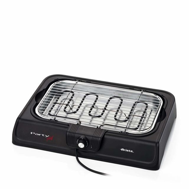 ARIETE PARTY GRILL 2000W BARBECUE 41,5 X 24CM GRIGLIA RIMOVIBILE