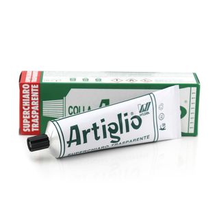ARTIGLIO COLLA 125ML SUPERCHIARO TRASPARENTE VERDE TUBO GA015 BL1