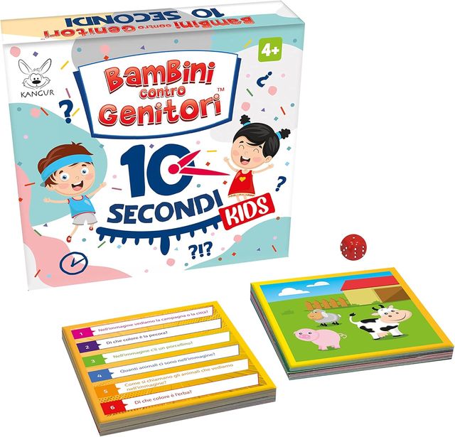 ASMODEE - Bambini contro Genitori: 10 Secondi Kids