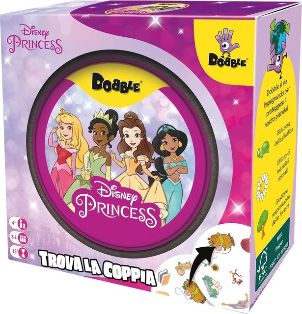 ASMODEE - DOBBLE DISNEY PRINCESS 8254 (ECO-SLEEVE)