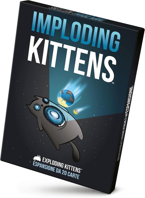ASMODEE - IMPLODING KITTENS 8617 - ESPANSIONE DI EXPLODING KITTENS