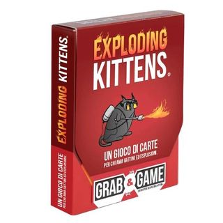 ASMODEE EXPLODING KITTENS GRAB & GAME 2.0