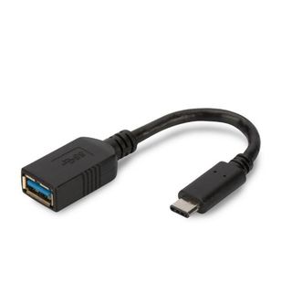 ASSMANN - Cavo USB - USB Tipo A (F) a USB-C (M) - USB 3.0 - 15 cm - stampato - …
