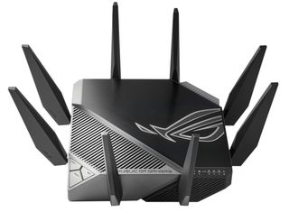 ASUS 90IG06E0-MO1R00 Router da tavolo Tri-Band Wi-Fi 6 con Ethernet Gigabit
