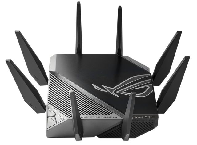 ASUS 90IG06E0-MO1R00 Router da tavolo Tri-Band Wi-Fi 6 con Ethernet Gigabit