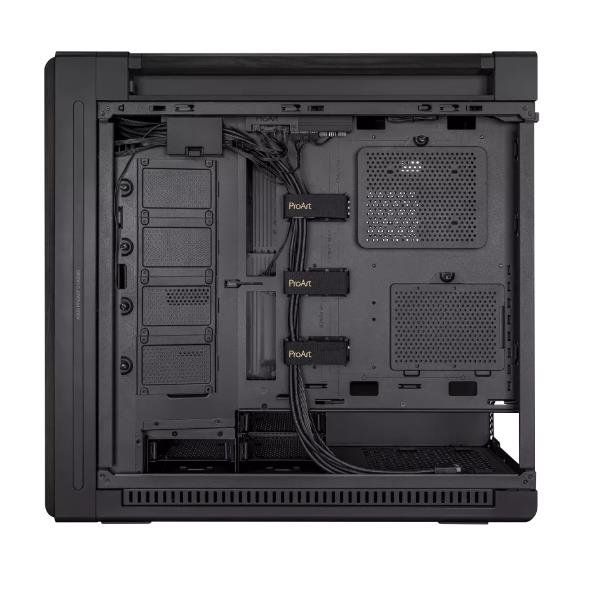ASUS CASE PROART PA602 WALNUT WOOD TG PWM MODERN BLACK