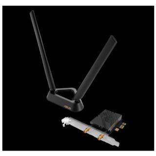 ASUS PCE-BE92BT ADATTATORE PCI-E WIFI 7, 2 ANTENNE ESTERNE E BASE MAGNETIZZATA,…