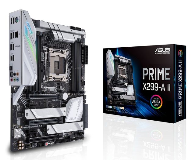 ASUS PRIME X299-A II - Scheda madre - ATX - LGA2066 Socket - X299 Chipset - USB…