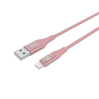 Celly - Cavo Lightning - USB maschio a Lightning maschio - 1 m - rosa - per App…