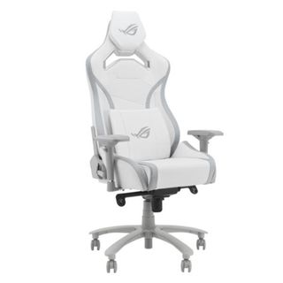 ASUS ROG Chariot X Ã¨ una <b>sedia gaming</b> bianca di alta qualitÃ  con bracc…