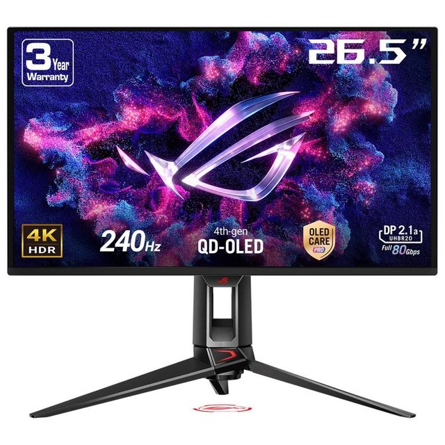 ASUS ROG Swift OLED PG27UCDM Monitor PC 67,3 cm (26.5") 3840 x 2160 Pixel 4K Ul…