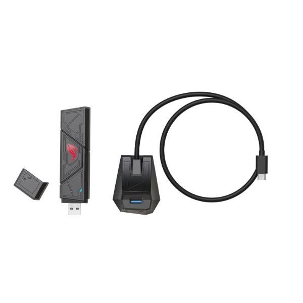 ASUS ROG USB-BE92 WI-FI 7 BE6500 TRI-BAND USB ADAPTER WLAN 6500 Mbit/s