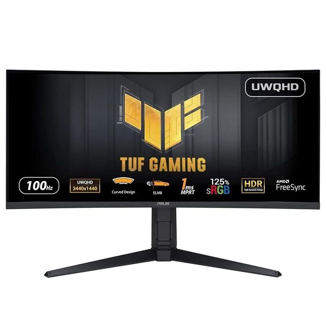 ASUS TUF Gaming VG34VQEL1A Monitor PC 86,4 cm (34") 3440 x 1440 Pixel UltraWide…