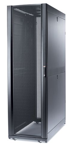 APC NetShelter SX Enclosure with Sides - Rack cabinet - nero - 48U - 19"