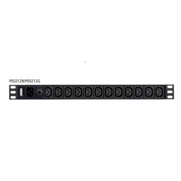 ATEN 12-OUTLET 1U BASIC PDU (16A) (12X C