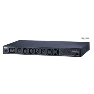 ATEN 8-OUTLET 1U ECO PDU METERED AND SW