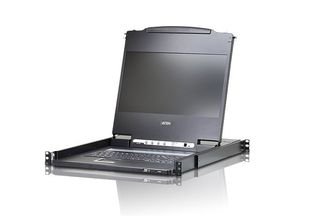 ATEN CL6700MW-ATA-AG console a rack 43,9 cm (17.3") Nero 1U