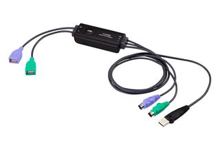 ATEN CONVERTS USB KEYBOARD AND MOUSE