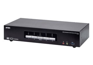 ATEN CS1964-AT-G switch per keyboard-video-mouse (kvm) Nero