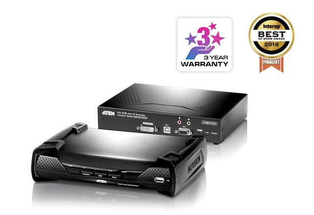 ATEN DUAL HDMI KVM OVER IP CONSOLE STAT.