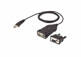 ATEN UC485 cavo seriale Nero 1,2 m USB tipo A DB-9