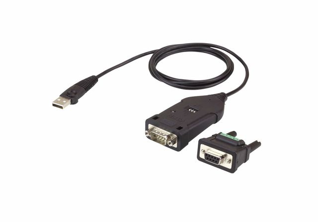 ATEN UC485 cavo seriale Nero 1,2 m USB tipo A DB-9