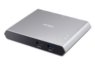 ATEN US3310 switch per keyboard-video-mouse (kvm) Argento