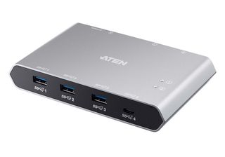 ATEN US3342 switch per keyboard-video-mouse (kvm) Argento